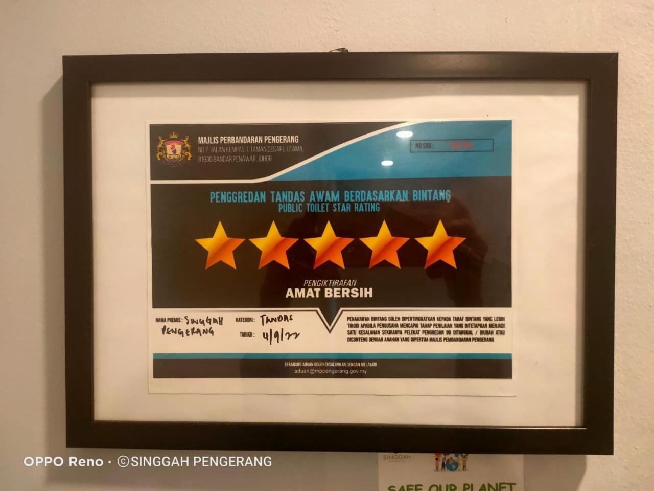Singgah Pengerang Hotel Exterior photo